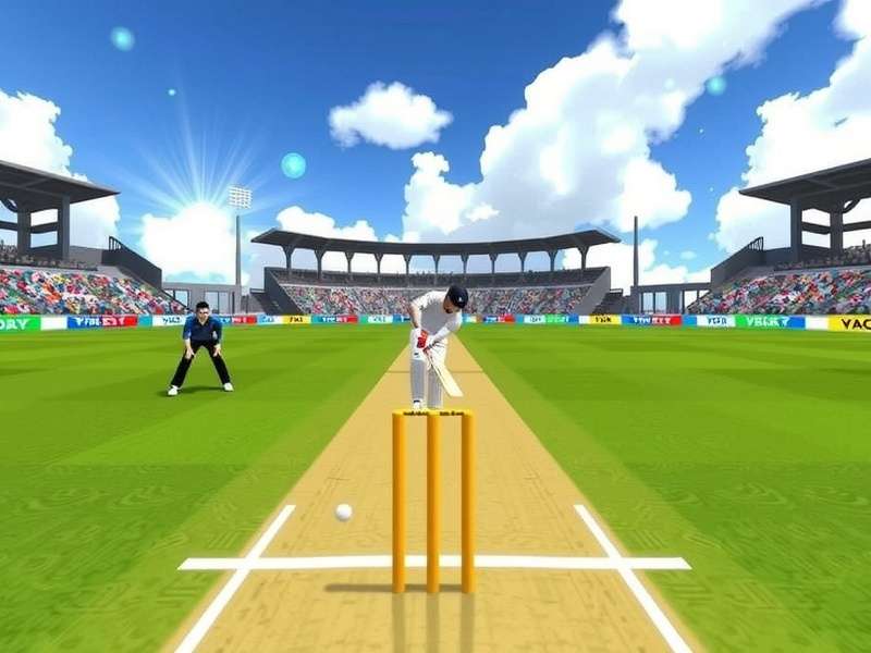 VR Cricket Titanic Struggle Gameplay Screenshot